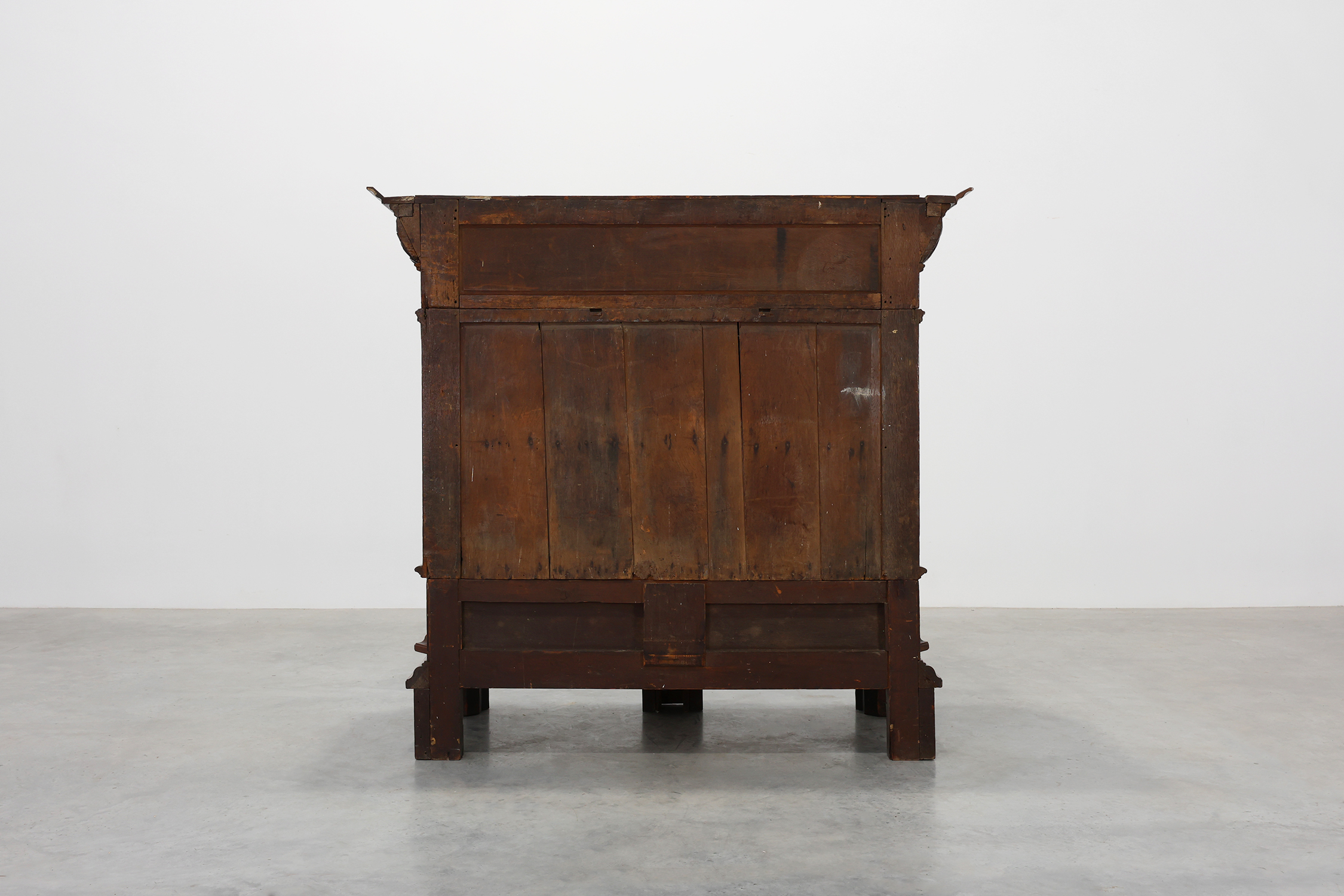 Flemish renaissance "beeldenkast" cabinet in oak wood Antwerp, ca. 1630thumbnail